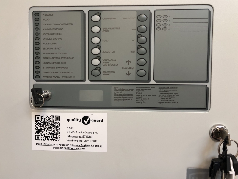 Oud papieren logboek