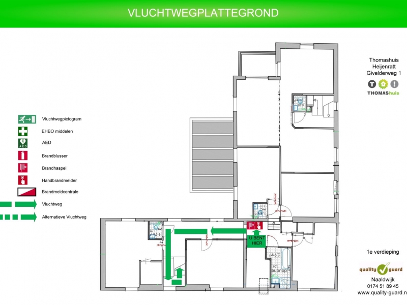 Noodverlichting detail