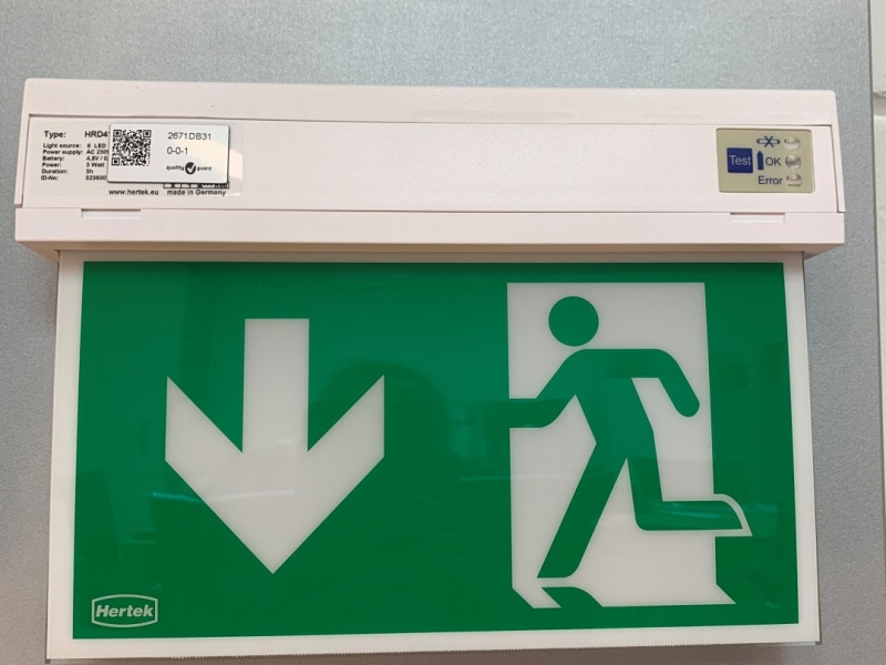 Onderhoud noodverlichting